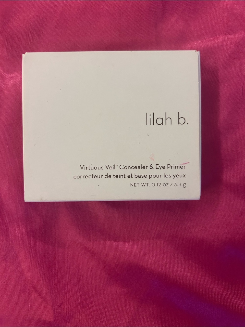 lilah b. Virtuous Veil Concealer & Eye Primer — White